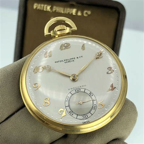 vintage patek philippe box|patek philippe pocket watch value.